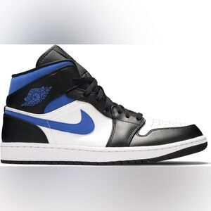 Jordan 1 mid racer blue